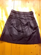 SOLAR CZARNA SPÓDNICZKA W STYLU CASUAL