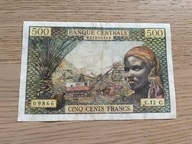 Kongo - 500 frankow - rzadki