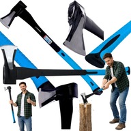 SIEKIERA UNIWERSALNA ROZŁUPUJĄCA TOPOREK DO DREWNA ŁUPANIA RĄBANIA SOLIDNA