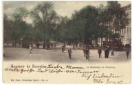 Belgia - Bruxela - Bulwar Waterloo - 1900 r