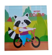 MINI COLOR KOLOROWANKA DLA DZIECI SZOP ROWER MAŁY FORMAT