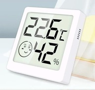 MINI TERMOMETR HIGROMETR POKOJOWY ELEKTRONICZNY 1 szt. + Bateria