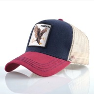 Czapka z daszkiem TRUCKER „FREEDOM” | Orzeł | Regulowana | Unisex