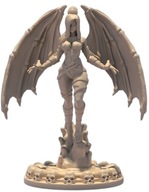 Vampire Winged Lord G Skrzydlata Wampirzyca Pinup Fantasy Druk 3D