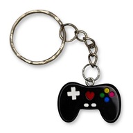 Brelok GAMINGOWY Kontroler Pad Xbox Zawieszka Prezent DO KLUCZY Czarny