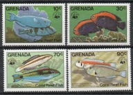 GRENADA ryby Mi 1299-302**