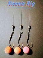 Przypon karpiowy Ronnie Rig 2 fluorocarbon 50lb