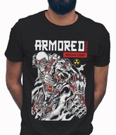 Koszulka męska bawełniana z nadrukiem anime ATTACK ON TITAN ATAK TYTANÓW