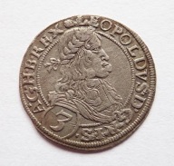 Austria 3 krajcary Leopold 1670 Wiedeń