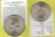 (208) Somalia 5 Shillings 1970. FAO