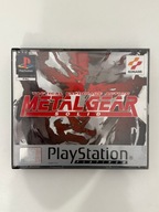 Gra Metal Gear Solid PlayStation 1 PS1 PSX PAL BIG BOX Prawie Perfekcyjne