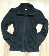 H&M - czarna bluza dziewczęca 146