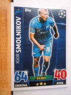 MATCH ATTAX 2015-2016 Igor Smolnikov nr. 257 ZENIT PETERSBURG