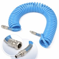 WĄŻ SPIRALNY PNEUMATYCZNY 5M 8X12MM POLIURETANOWY PRZEWÓD POWIETRZA