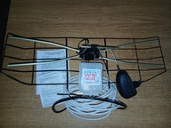 NAJMOCNIEJSZA ANTENA DVB-T2 DO TV NAZIEMNEJ pokojo