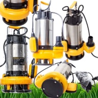 POMPA ŻELIWNA 750W 18000l/h DO WODY CZYSTEJ BRUDNEJ SZAMBA ZANURZENIOWA