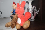 Wiewiórka maskotka szydełkowa handmade – przytulanka amigurumi