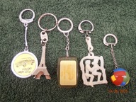 Breloki z czasów PRL-u.
