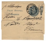 Argentyna 1906 Opaska gazetowa 2 centavos Wolność Niemcy