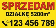 BANER PLANDEKA SPRZEDAM WYNAJMĘ LOKAL DOM NIERUCHOMOŚĆ 2X1 1E