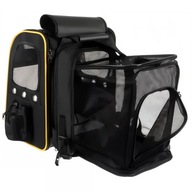 Transporter dla Kota Plecak Przezroczysty Wytrzymały z Tarasem Zwierząt Psa