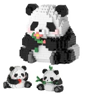 KLOCKI BUDOWLANE PANDA 3W1 ZESTAW 720 ELEMENTÓW DLA DZIECI PREZENT