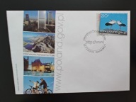 Internetowa panorama Polski - FDC ze znaczkiem Fi 3928