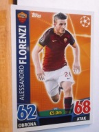 MATCH ATTAX 2015-2016 Alessandro Florenzi nr.443 AS ROMA