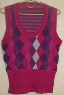 FRANSA KAMIZELKA 47% bawełna 28% wiskoza 20% akryl 5% wełna M 38 40