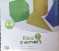 KLUCZ DO GEOMETRII 4 5 6 DVD aplikacja Matematyka z kluczem