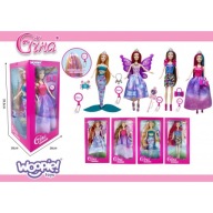 Zestaw lalek z akcesoriami magiczne księżniczki 4 szt.