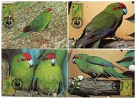 05-MC11-Wyspy Norfolk- WWF,1987-Ptaki-Papugi