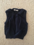 Kamizelka granatowa 80