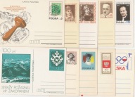 20 kartek pocztowych z okresu PRL