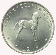 Watykan - 2 liry 1975