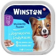 WINSTON Wyśmienity pasztet karma mokra jagnięcina i indyk 150 g