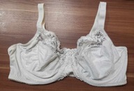 M&S Marks & Spencer miękki usztywniany biały piękny biustonosz 95D