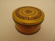 Puszka Prl, stara puszka po landrynkach, opakowanie prl