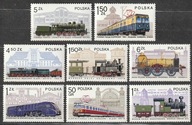 POLSKA - HISTORIA KOLEJNICTWA - POCIĄGI - 1978 - CZYSTE **