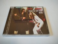 Black Sabbath – Never Say Die Tour 1978 - CD OZZY OSBOURNE KONCERT C1998