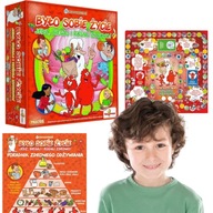 BYŁO SOBIE ŻYCIE JEDZ BIEGAJ I ROŚNIJ ZDROWO PLANSZOWA RODZINNA EDUKACJA TV