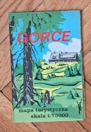 GORCE - mapa turystyczna 1986 r.