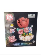 Klocki FANTASY COLLECTION FLOWERS COLLECTION 177 el.Kwiaty Mini Klocki