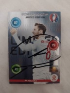 Karta panini autograf Polska Euro 2016 Grzegorz Krychowiak Limited Edition