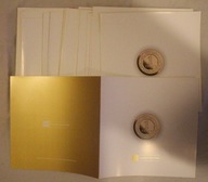 FOLDERY DO RZADKIEJ MONETY 1 ZŁ ZŁOTY 2018 100 LAT NIEPODLEGŁOŚCI 30 SZTUK