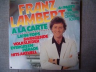 FRANZ LAMBERT - A LA CARTE - 2LP (ORGANY HAMMONDA)