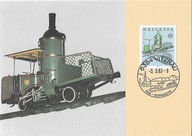 Kartka Maksimum - Szwajcaria 1983 Mi: CH MK1250