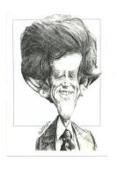 Pocztówka - Politycy w karykaturze / Gary Hart