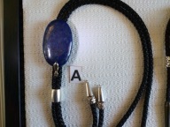 BLO 674 KRAWAT - BOLO kamień LAPIS LAZULI