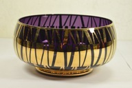 BOHEMIA PIĘKNA KOBALTOWA PATERA MISA ZOBACZ!